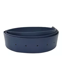 Полотно для ремня и/к, двустороннее, длина 140см, ширина 4см, цвет 3-темно-синий, тип 144 арт. ССФ-534-3-ССФ0017583299