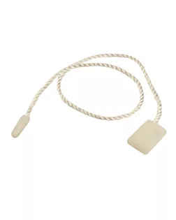 Ярлыкодержатель пластиковый с ниткой, цвет белый, тип ЯРН арт. ССФ-4228-4-ССФ18246027.00004