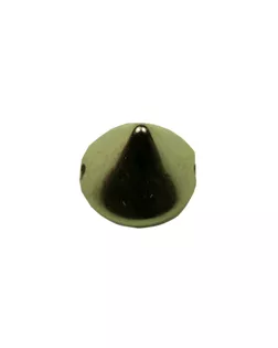 Украшение пришивное металлическое, шипы, цвет никель, тип 1405УП арт. ССФ-2712-1-ССФ17905193.00001