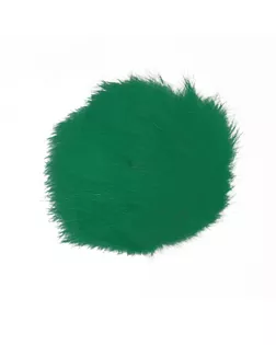 Украшение пришивное текстильное, "помпон", цвет т.зеленый, тип 61223УП арт. ССФ-458-7-ССФ17541550.00007