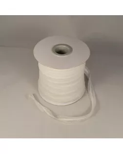 Лента флизелиновая прошитая по косой с ниткой 1см, цвет белый, тип 7888ЛК арт. ССФ-4202-1-ССФ18246001.00001