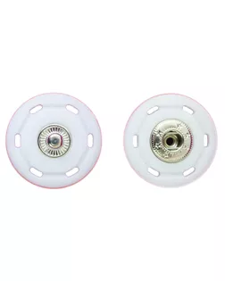 Кнопка пластиковая, пришивная,30мм цвет белый, тип 7082КН арт. ССФ-2505-1-ССФ17904986.00001