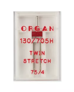 Иглы двойные стретч № 75/4.0, 1 шт. арт. СВКТ-12344-1-СВКТ0025665