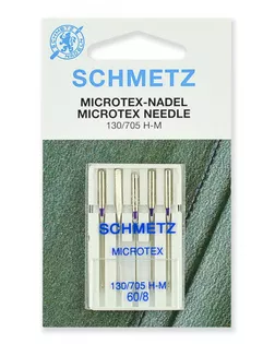 Иглы микротекс (особо острые) № 60, 5шт арт. СВКТ-12398-1-СВКТ0025762
