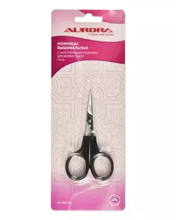 Ножницы вышивальные с заостренными кончиками 10см Aurora AU 402-40 арт. СВКТ-8353-1-СВКТ0031511