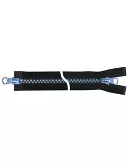 Молния Metalux, двухзамковая, голубая, тип5 (60см) 501 blue 60 арт. СВКТ-10600-1-СВКТ0077908