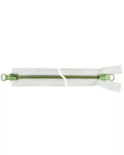 Молния Metalux, двухзамковая, зеленая, тип5 (75см) 501 green 75 арт. СВКТ-10616-1-СВКТ0077932