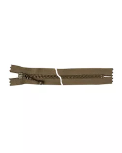 Молния металлическая, однозамковая неразъемная тип 3 (25 см) темная латунь 580 арт. СВКТ-11650-6-СВКТ0079095