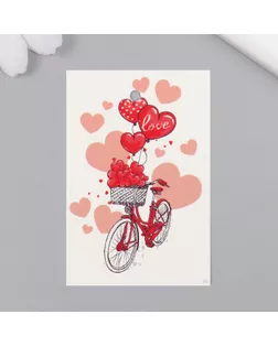 Бирка картон "Любовь" 4х6 см арт. СМЛ-231981-1-СМЛ0010059493