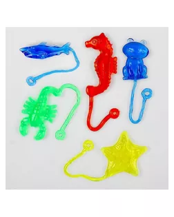 Липучка «Морские жители», цвета МИКС арт. СМЛ-137904-1-СМЛ0001208654