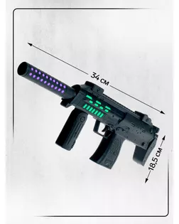 Автомат «Спецназ», световые и звуковые эффекты, работает от батареек арт. СМЛ-112774-1-СМЛ0001407177