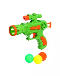 Пистолет «Стрелок», стреляет шариками, цвета МИКС арт. СМЛ-108047-1-СМЛ0001410160