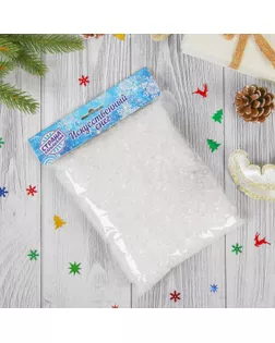 Искусственный снег, 100 г, прозрачный арт. СМЛ-43235-1-СМЛ0001373603