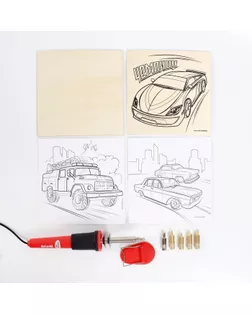 Набор для выжигания и росписи по дереву "Чемпион" арт. СМЛ-963-1-СМЛ1311616