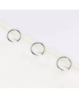 Кольцо для карниза, d = 28/33 мм, 10 шт, цвет серебряный арт. СМЛ-36-6-СМЛ1398575