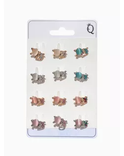 Значок "Ассорти" кошечка, цвет МИКС арт. СМЛ-1198-1-СМЛ1411035