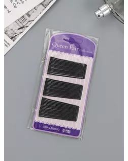 Невидимки для волос гладкие 6 см (набор 40 шт.) арт. СМЛ-35666-1-СМЛ0000106811