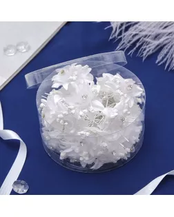 Шпилька для волос "Цветок невесты" арт. СМЛ-27572-1-СМЛ1506538