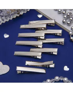 Основа для заколки, зажим, 4,5 см арт. СМЛ-1607-1-СМЛ1591449