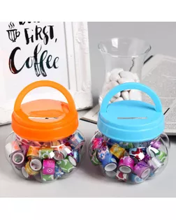 Клейкая лента в банке "Блеск" (набор 40 шт) цвета, МИКС 1,2 смх1 м арт. СМЛ-2002-1-СМЛ1784656