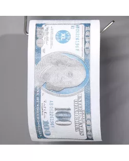 Туалетная бумага 100 долларов" арт. СМЛ-105530-1-СМЛ0000287916