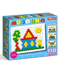 Мозаика, 110 элементов, диаметр 13 мм арт. СМЛ-2518-1-СМЛ2040084