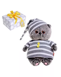 Мягкая игрушка «Басик BABY», в пижамке, 20 см арт. СМЛ-46866-1-СМЛ0002475916