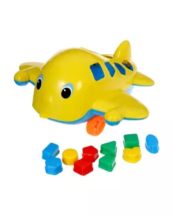 Развивающая игрушка «Самолёт Кит» с сортером арт. СМЛ-47022-1-СМЛ0002488081