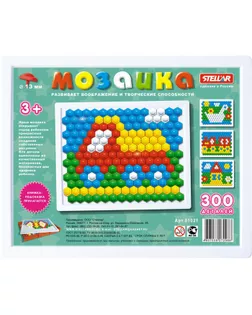 Мозаика, диаметр 13 мм, 300 шт арт. СМЛ-2948-1-СМЛ2093465