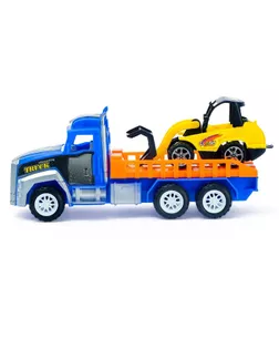 Грузовик инерционный «Перевозчик» с погрузчиком, цвета МИКС арт. СМЛ-47869-1-СМЛ0002410015