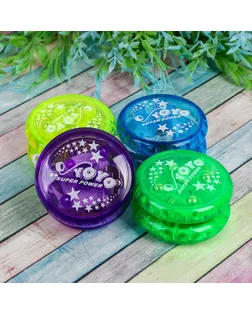 Йо-йо «Крутыш», световой, цвета МИКС арт. СМЛ-48369-1-СМЛ0002496556