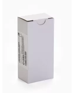 Футляр под зажим для галстука "Прямоугольник" классика 9*4*2,5, цвет красный, вставка белая арт. СМЛ-3571-1-СМЛ2162161