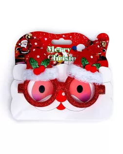 Карнавальные очки «Новогодний колпак» арт. СМЛ-49947-1-СМЛ0002326829