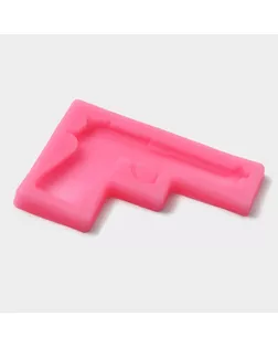 Молд силиконовый «Пистолет», 11×7,5×1 см, цвет МИКС арт. СМЛ-204049-1-СМЛ0002599207