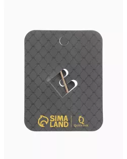 Булавка "Жемчужинки три", 6см, цвет белый в золоте арт. СМЛ-4374-1-СМЛ2346895