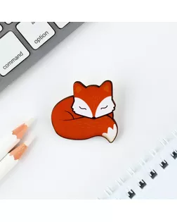 Значок в коробочке «Лиса» арт. СМЛ-21100-8-СМЛ2756045