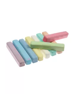 Мелки цветные «Пегас», в наборе 9 штук, квадратные арт. СМЛ-54904-1-СМЛ0003543404