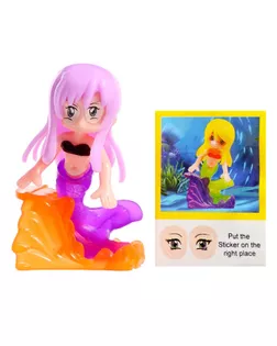 Конструктор «Русалочка», 6 деталей, МИКС арт. СМЛ-133240-1-СМЛ0002996275