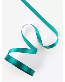 Лента атласная, 12 мм × 22 ± 1 м, цвет изумрудный №140 арт. СМЛ-111275-1-СМЛ0003019754