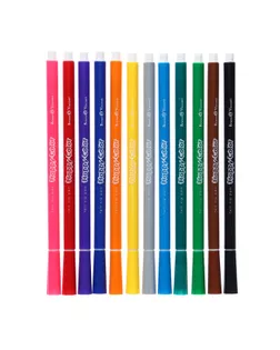 Фломастеры 12 цветов BrunoVisconti HappyColor, МИКС арт. СМЛ-174133-1-СМЛ0003631553