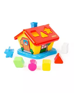 Развивающая игрушка «Садовый домик» с сортером, цвета МИКС арт. СМЛ-56614-1-СМЛ0000486713