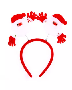 Карнавальный ободок «Дед Мороз» арт. СМЛ-154768-1-СМЛ0003549706