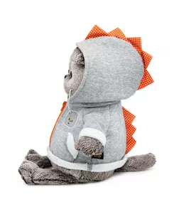 Мягкая игрушка «Басик» в толстовке дракончик, 25 см арт. СМЛ-99661-3-СМЛ0003787193