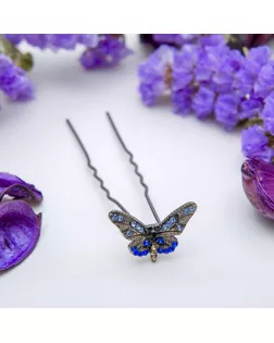 Шпилька для волос "Сказочная бабочка" арт. СМЛ-8282-1-СМЛ3242377