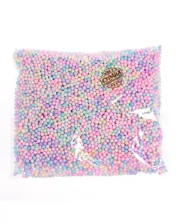 Наполнитель для шаров и слаймов «Пенопласт», 0,5 см, 20 г, МИКС арт. СМЛ-98181-2-СМЛ0003530310