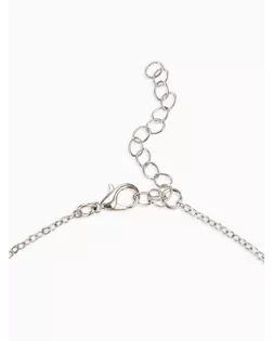 Гарнитур 5 предметов: 4 пары пусет, кулон "Гимнастка", цвет белый в серебре арт. СМЛ-21468-1-СМЛ3276223