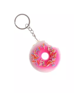 Мялка-сквиши «Пончик», на брелоке арт. СМЛ-59201-1-СМЛ0003574476