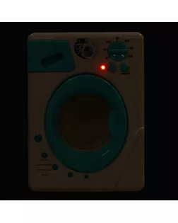 Стиральная машина «Мини-дом», со световыми и звуковыми эффектами, барабан вращается арт. СМЛ-59672-1-СМЛ0003324639