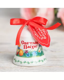 Колокольчик пасхальный «Светлой Пасхи! Ангелочки», 4 × 5 см арт. СМЛ-174694-1-СМЛ0003775771