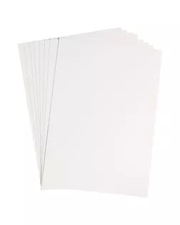 Картон белый, двухсторонний, А4, 8 листов, мелованный, 230 г/м2 арт. СМЛ-205092-1-СМЛ0003802514